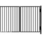 фото Ворота с решеткой 2х4 м